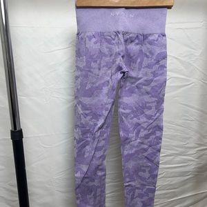 NVGTN Lavender Camo Seamless Leggings size XS